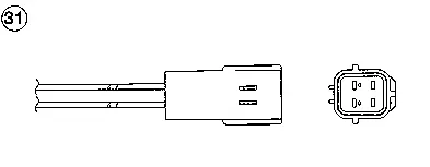 Lambda andur NGK 95256