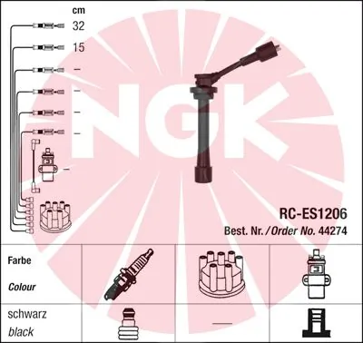 Süütesüsteemikomplekt NGK 44274