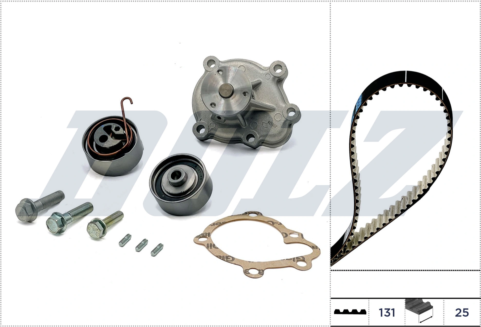 Veepump + hammasrihmakomplekt DOLZ KD137