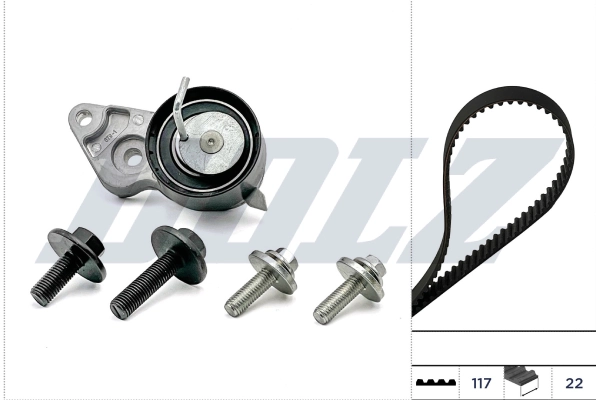 Hammasrihma komplekt DOLZ SKD127
