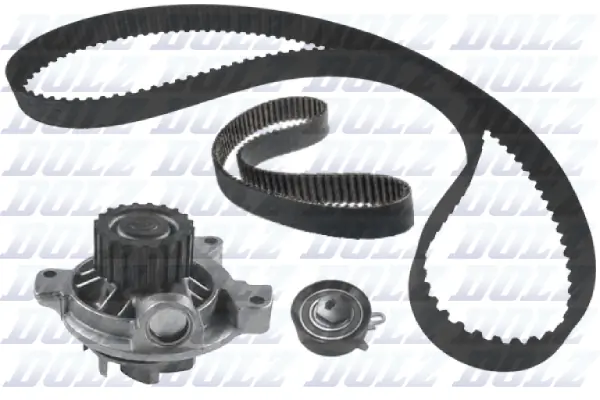 Veepump + hammasrihmakomplekt DOLZ KD087
