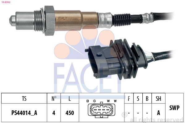 Lambda andur FACET 10.8362