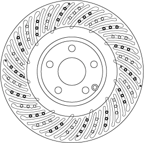 Piduriketas TRW DF6674S