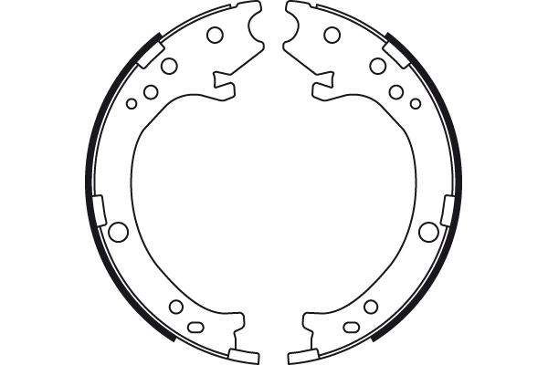 Piduriklotside komplekt, seisupidur TRW GS8779