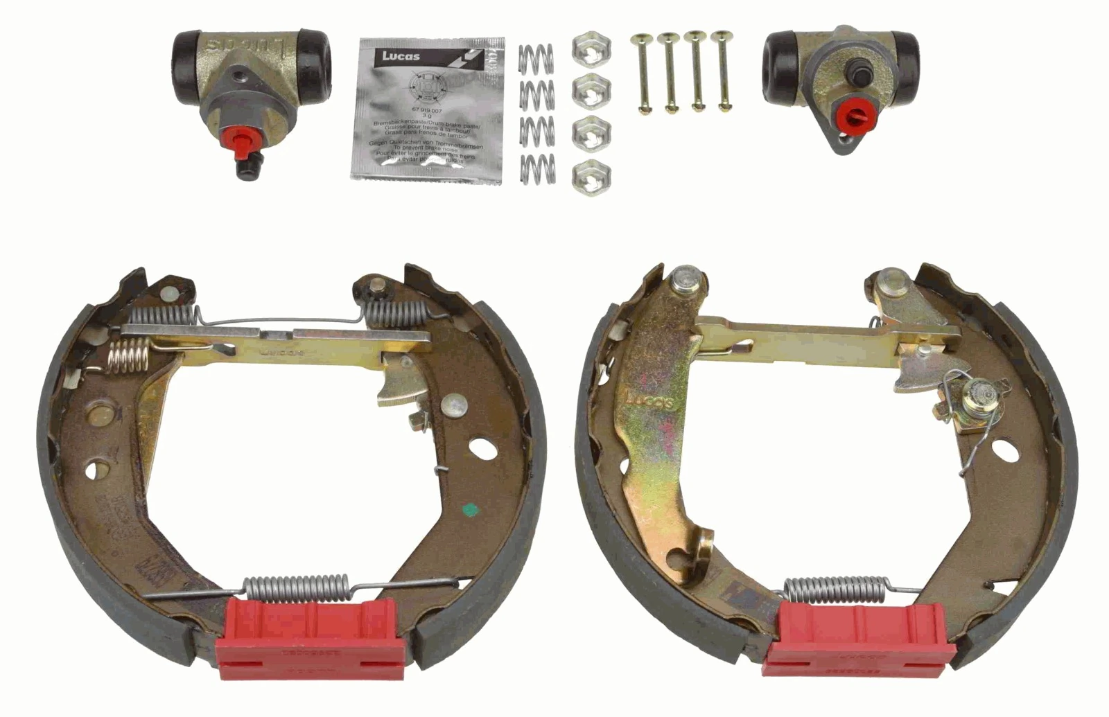 Piduriklotside komplekt TRW GSK1648