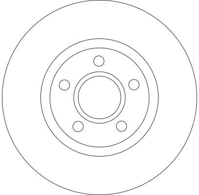 Piduriketas TRW DF4424