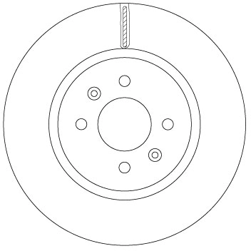 Piduriketas TRW DF6842