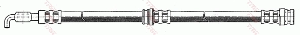 Pidurivoolik TRW PHD123