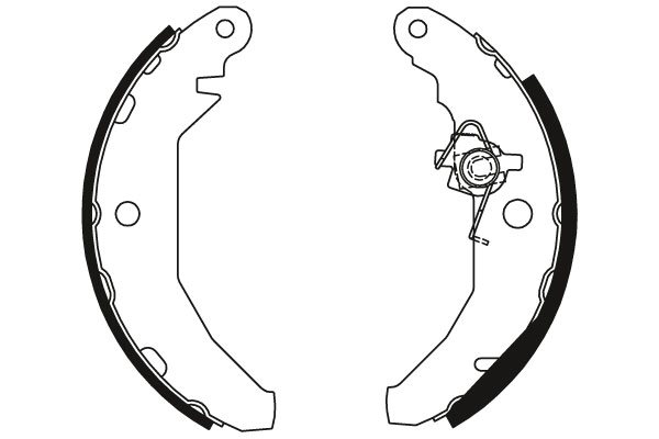 Piduriklotside komplekt TRW GS6179