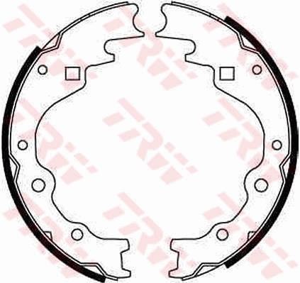 Piduriklotside komplekt TRW GS8523