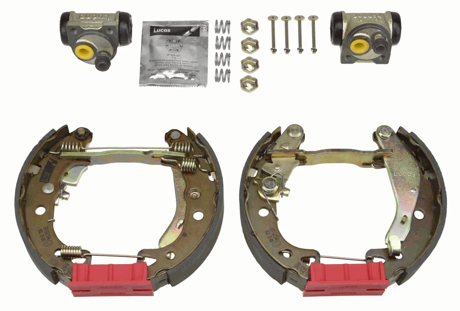 Piduriklotside komplekt TRW GSK1139