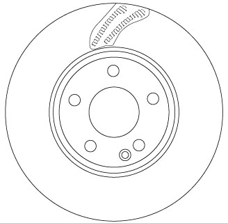 Piduriketas TRW DF6591