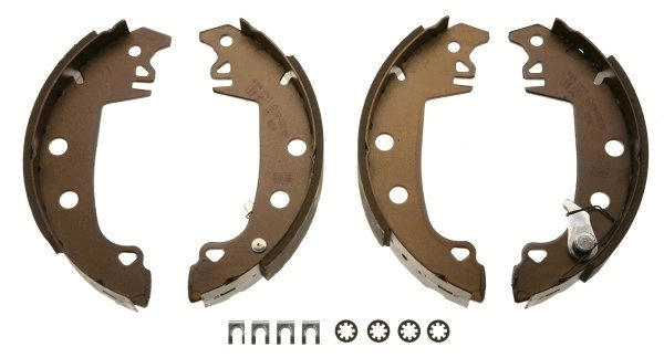 Piduriklotside komplekt TRW GS8317