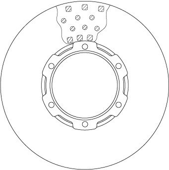 Piduriketas TRW DF6190BS