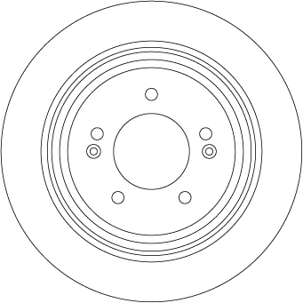 Piduriketas TRW DF6573