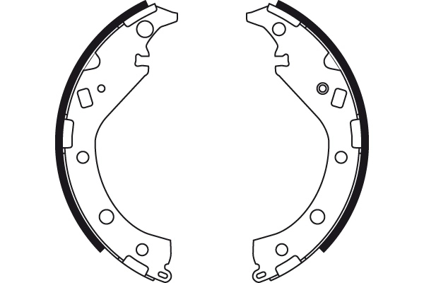 Piduriklotside komplekt TRW GS8492
