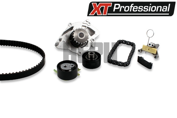 Veepump + hammasrihmakomplekt HEPU PK08010XT