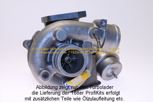 SCHLÜTTER TURBOLADER 166-00030EOL