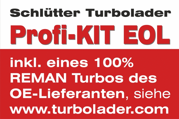 SCHLÜTTER TURBOLADER 166-00421EOL