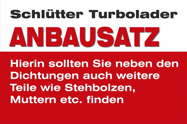 SCHLÜTTER TURBOLADER 253-17011S