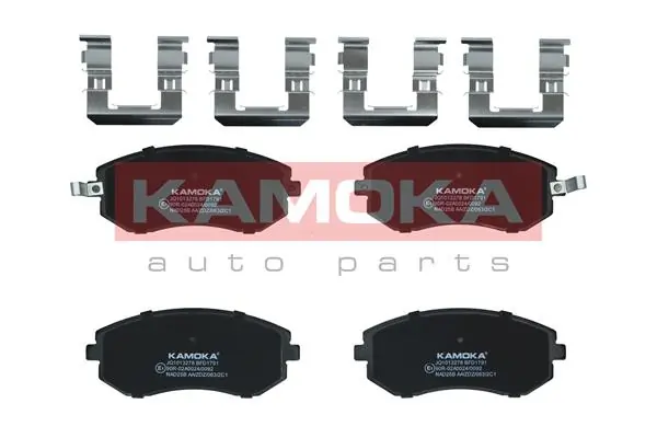 Piduriklotsi komplekt, ketaspidur KAMOKA JQ1013278