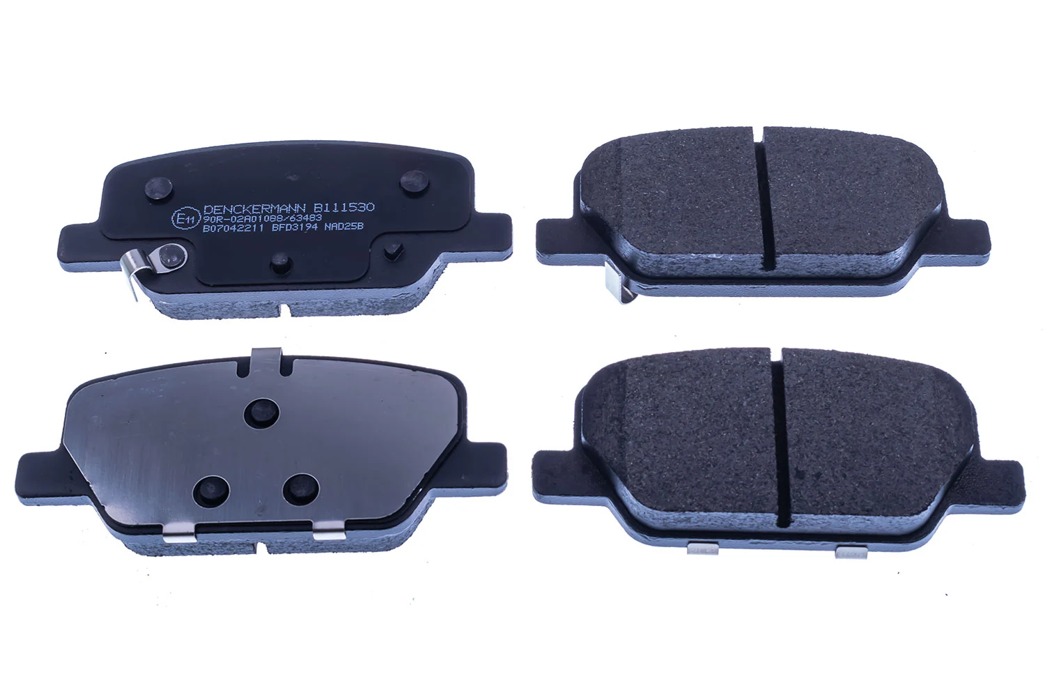 Piduriklotsi komplekt, ketaspidur DENCKERMANN B111530