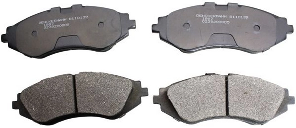 Piduriklotsi komplekt, ketaspidur DENCKERMANN B110139