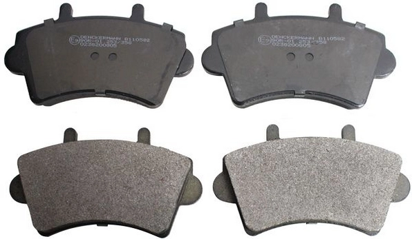 Piduriklotsi komplekt, ketaspidur DENCKERMANN B110582
