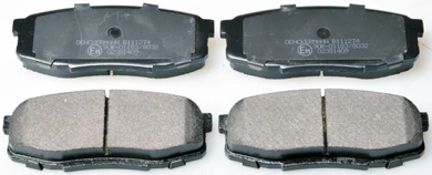 Piduriklotsi komplekt, ketaspidur DENCKERMANN B111274