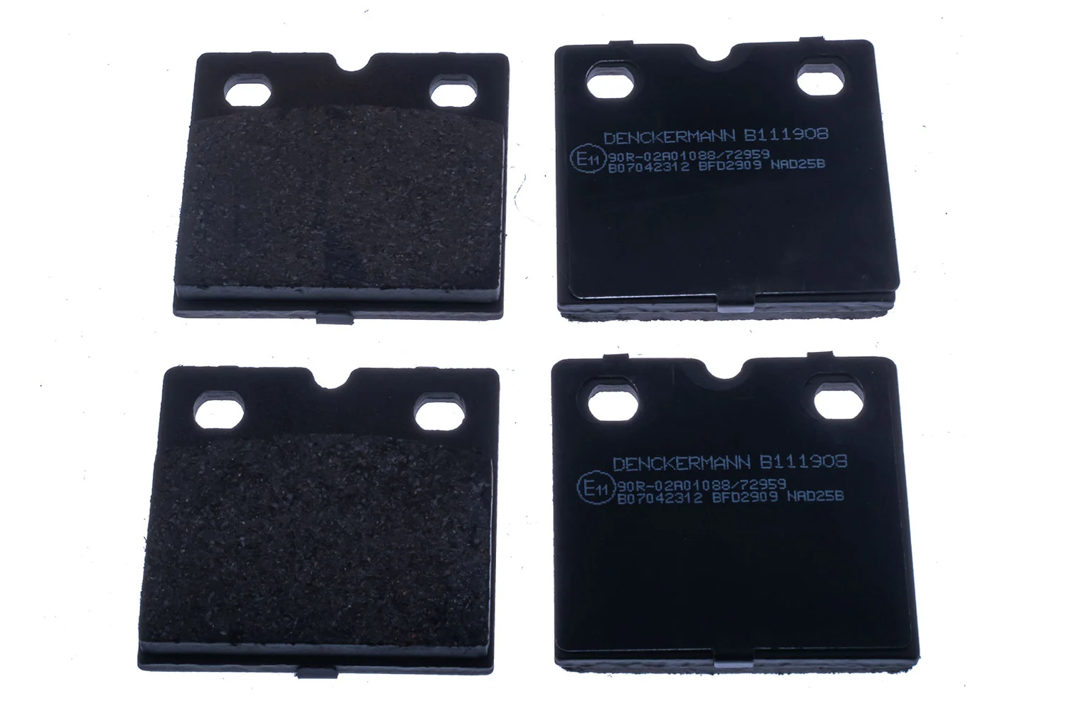 Piduriklotsi komplekt, ketaspidur DENCKERMANN B111908