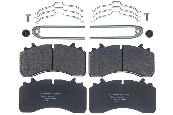 Piduriklotsi komplekt, ketaspidur DENCKERMANN BC11007