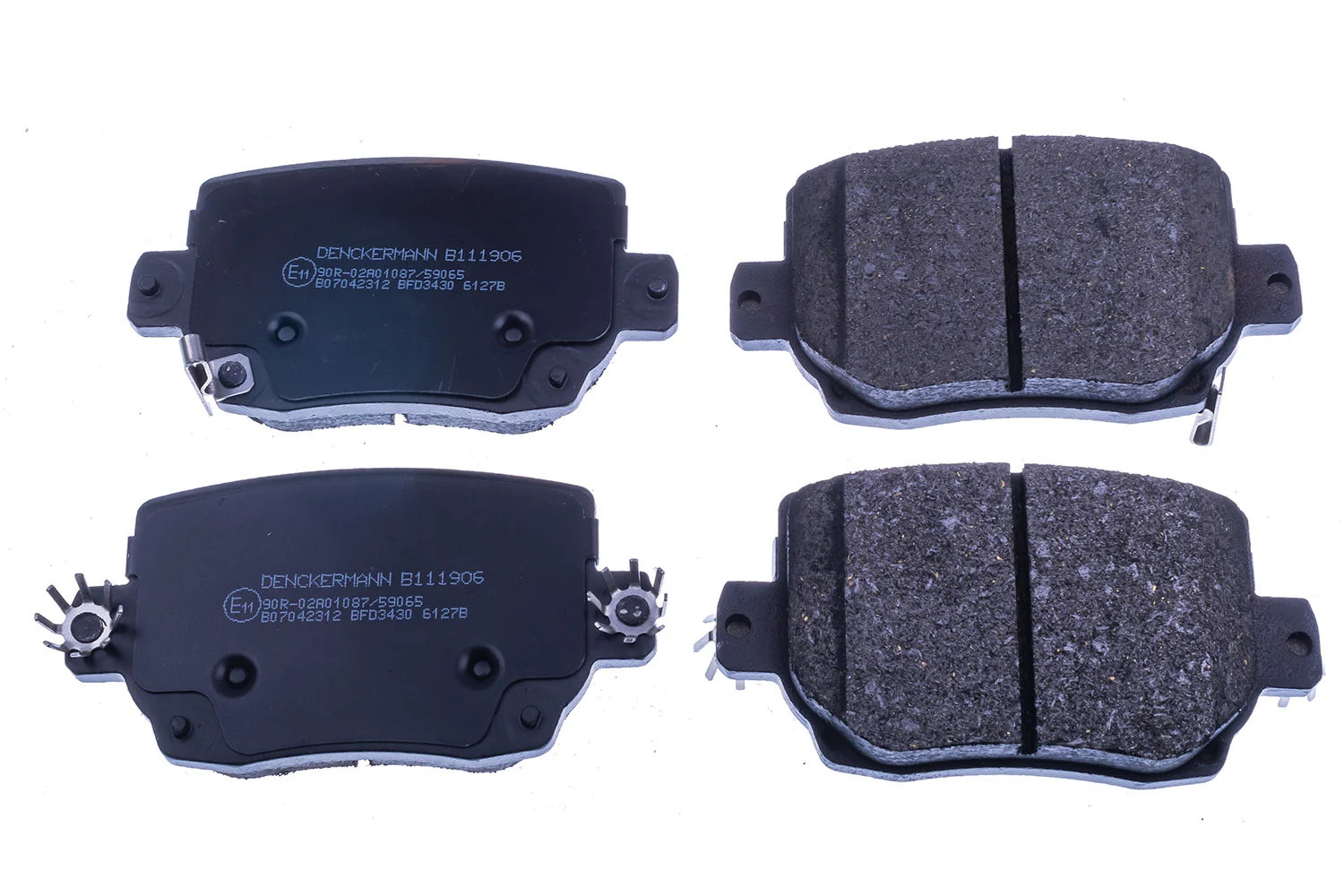 Piduriklotsi komplekt, ketaspidur DENCKERMANN B111906