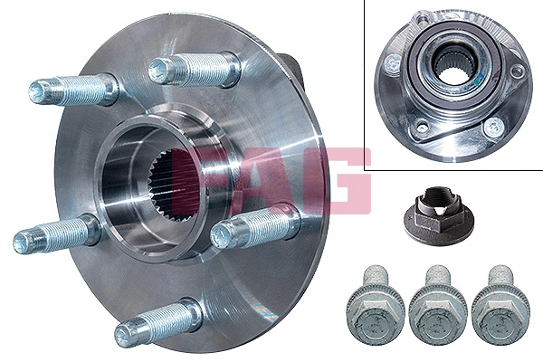 Rattalaagrikomplekt Schaeffler FAG 713 6449 30