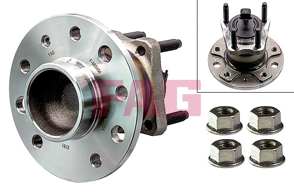 Rattalaagrikomplekt Schaeffler FAG 713 6443 30