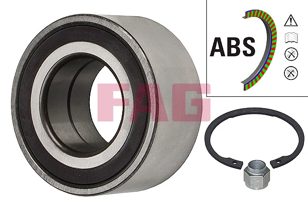 Rattalaagrikomplekt Schaeffler FAG 713 6403 10
