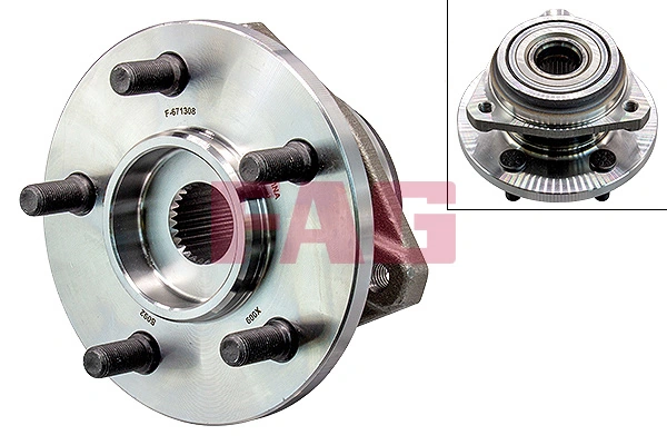 Rattalaagrikomplekt Schaeffler FAG 713 6700 40