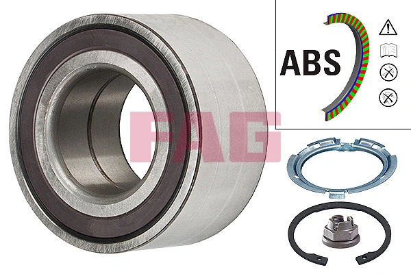 Rattalaagrikomplekt Schaeffler FAG 713 6309 90