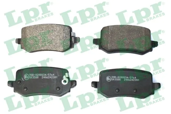 Piduriklotsi komplekt, ketaspidur LPR 05P2381