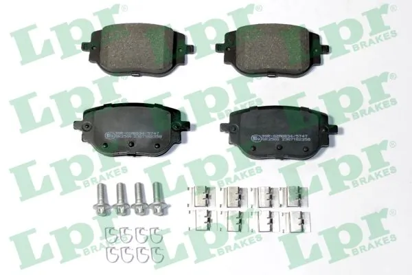 Piduriklotsi komplekt, ketaspidur LPR 05P2358