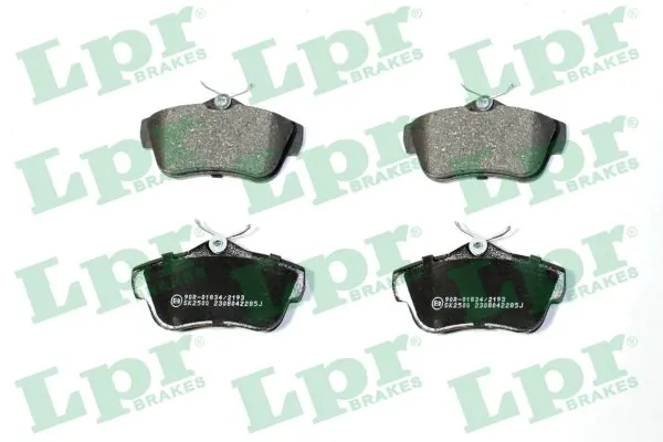 Piduriklotsi komplekt, ketaspidur LPR 05P2285