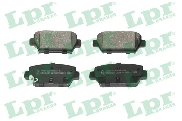Piduriklotsi komplekt, ketaspidur LPR 05P2231