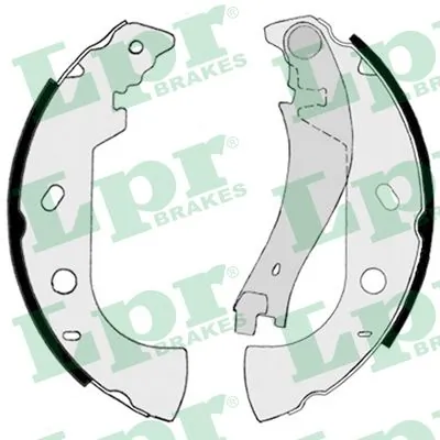 Piduriklotside komplekt LPR 07250