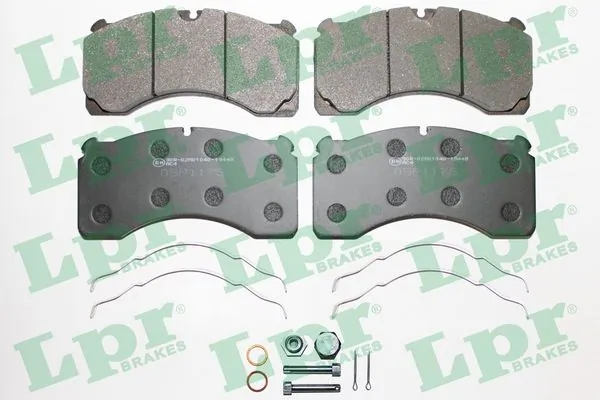 Piduriklotsi komplekt, ketaspidur LPR 05P1175K