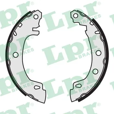 Piduriklotside komplekt LPR 07170