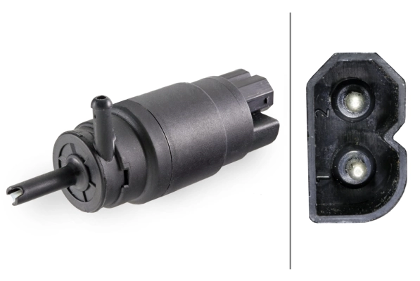 Klaasipesuvee pump, klaasipuhastus HELLA 8TW 006 848-031