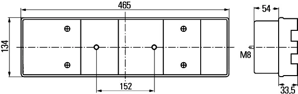 Tagatuli HELLA 2VD 008 204-111