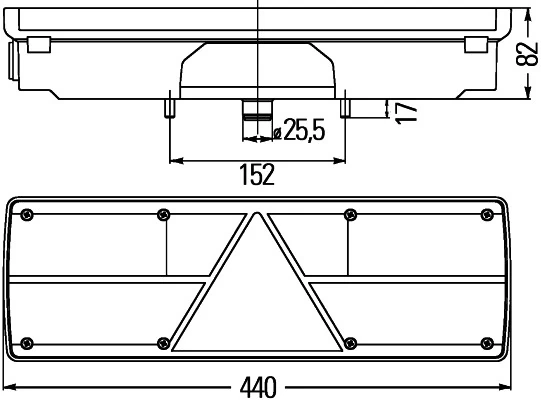 Tagatuli HELLA 2VP 340 450-151