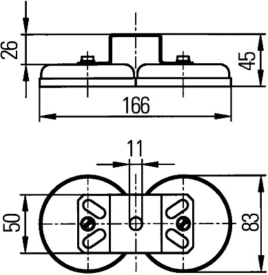 Kinnitus HELLA 8HG 004 806-001