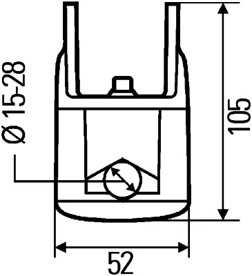Kinnitus HELLA 8HG 990 263-111
