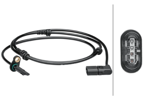 Andur, rattapöörete arv HELLA 6PU 012 679-461